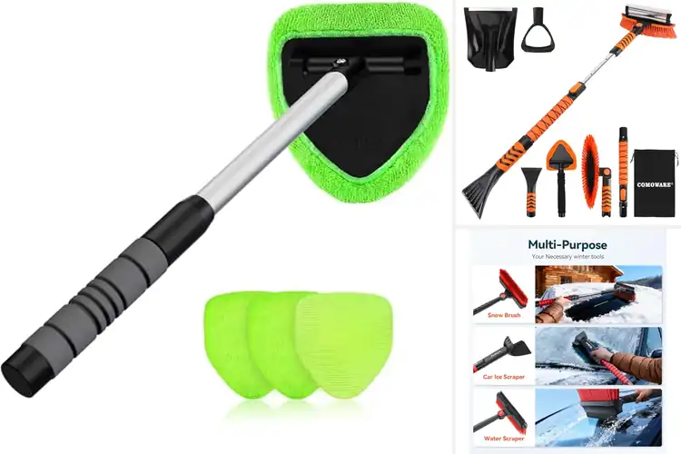 Detailed view of Best All-Weather Winter Car Cleaning Tools