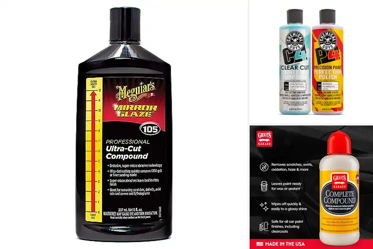 Detailed view of Best Paint Restoration Compounds